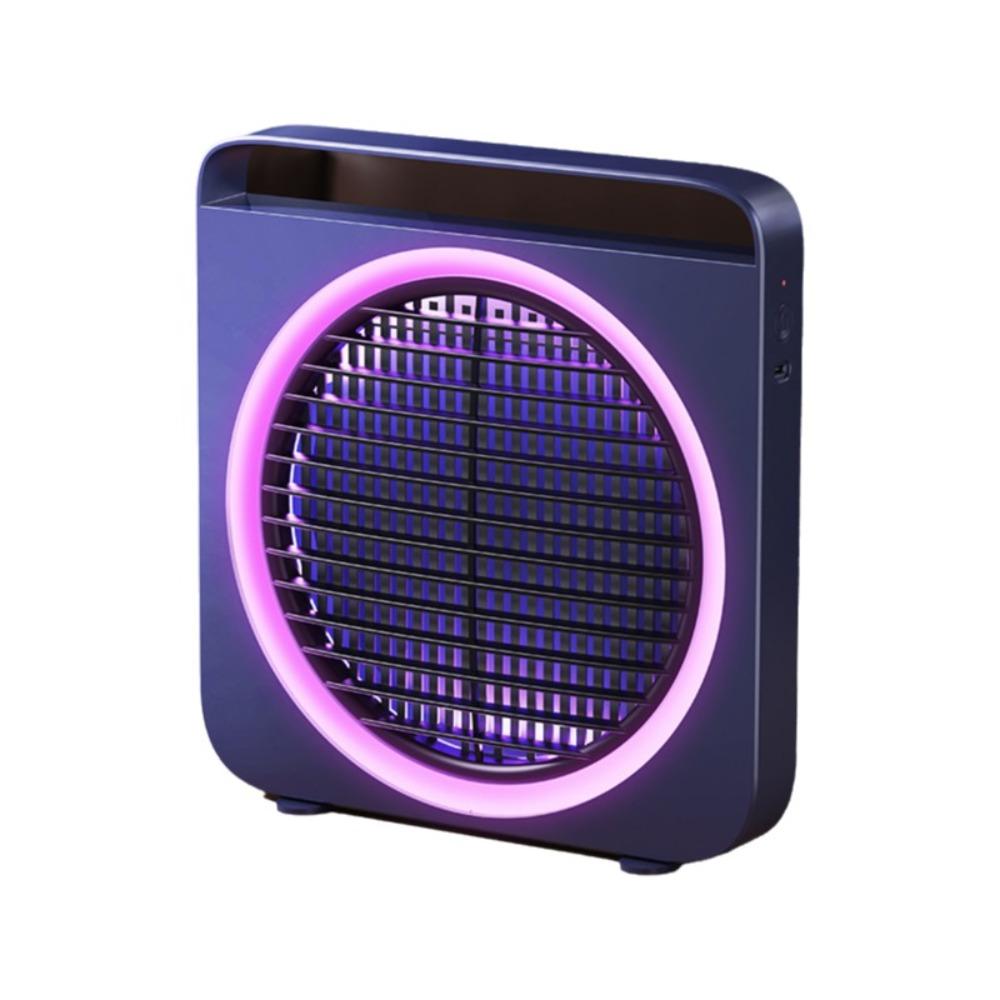 

2400V High Voltage Shock Mosquito Light Hanging/Free-standing Bug Zapper Lamp Bedroom темно-синий