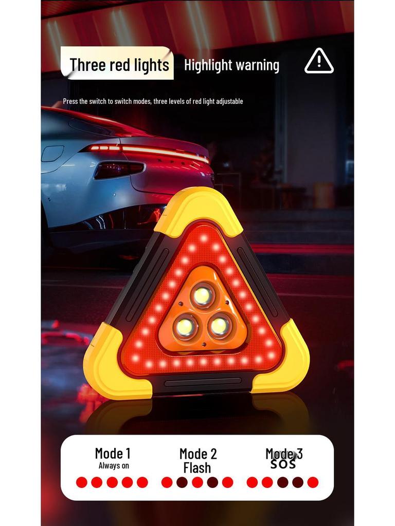 Trojúhelníkový výstražný znak pro montáž do auta