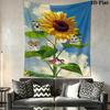 Hamtaro Wall Tapestry Aesthetic Wall Hanging Printed Fabric Blanket Decorative Tapestries for Bedroom Living Room Home Decor