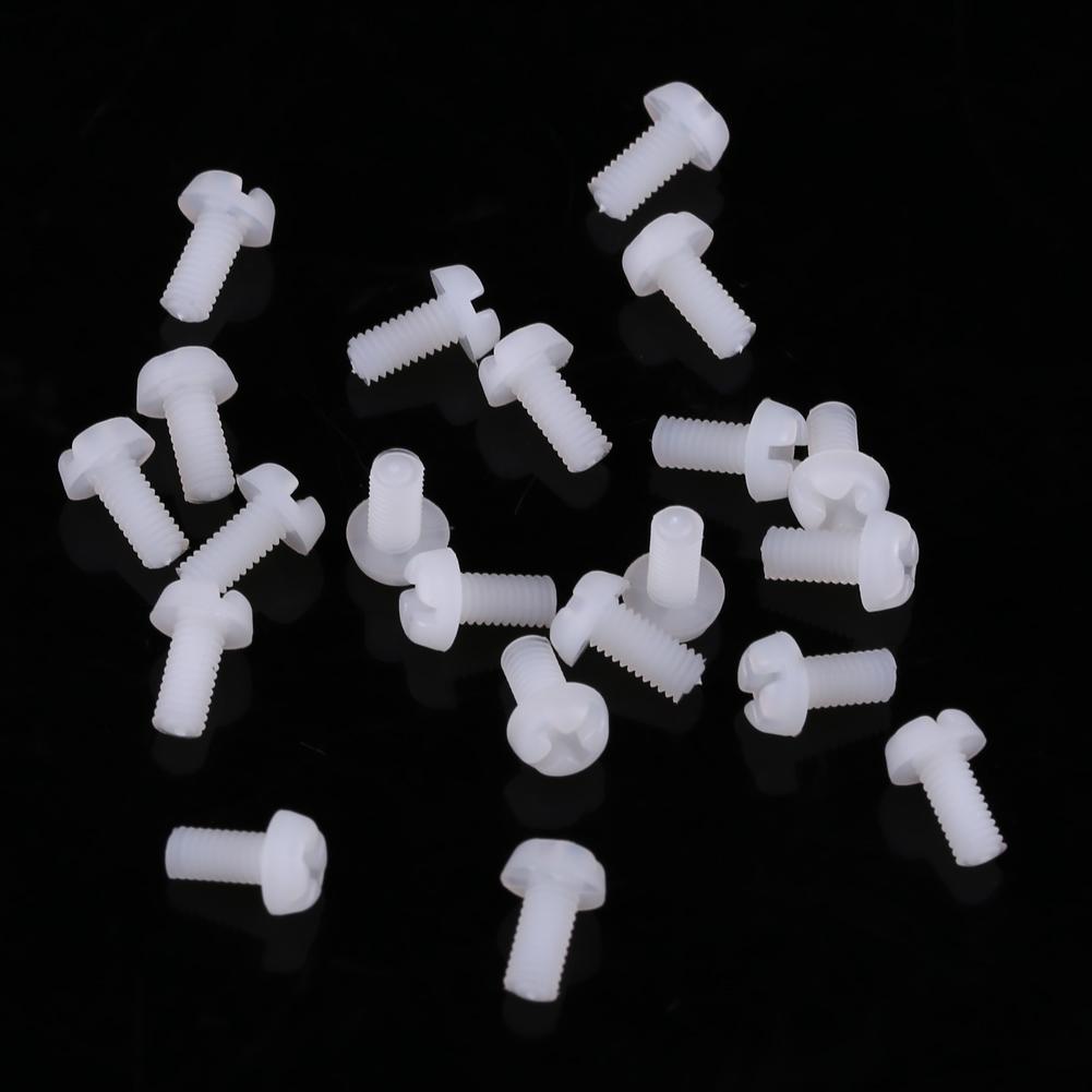 180pcs White M3 Hex Male Female Standoffs Screws Nuts Assortment Kit With Box