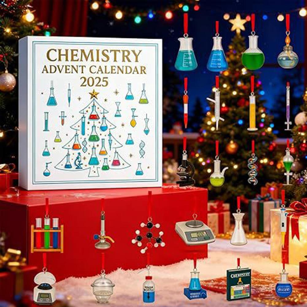 Science Xmas Tree Ornaments Perfect Present For Science Enthusiasts For Holiday Party Favor