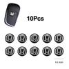 5/10Pcs Aluminium Metal Car Key Badge Stickers For Honda Civic FIT Accord Prelude CRV 5th City CRZ CRX Jazz HRV Pilot Odyssey LK6 