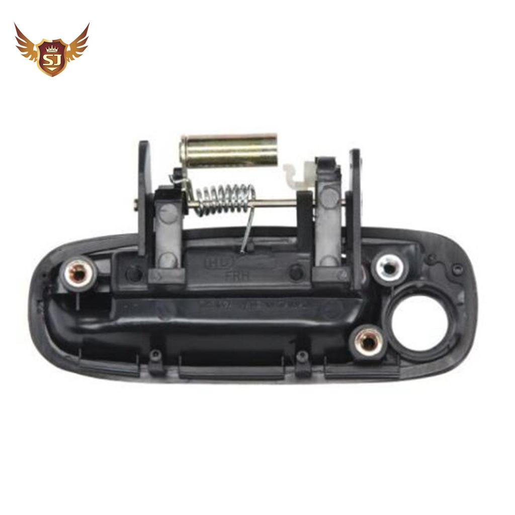 Exterior Door Handle,For Toyota Corolla 1996-2001 AE110 Black Frosted Surface Front Left Or Right 1pc