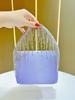 Luxury Bling Tassel Shiny Rhinestone Square Bag Banquet Women's Handbag Diamond Wedding Party Evening Clutch Chain Messenger Bag