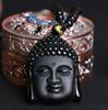 Exquisite Buddhistische Jade-Anhänger-Halskette für Männer und Frauen Religiöse Persönlichkeit Einfaches Amulett Party Kirchenzubehör