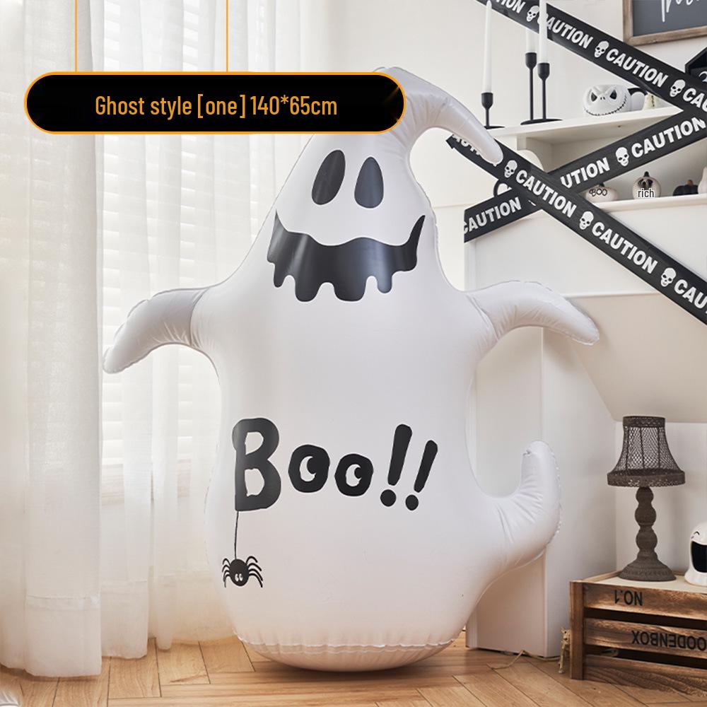 Хэллоуин Мультяшный Надувной Фонарь-Тыква и Декорации-Призраки