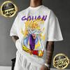 2026 Summer Dragon Ball Nostalgic TShirt 100 Washed Retro Cotton Heavyweight Oversized Mens Goku Fusion Print Unisex Y2k