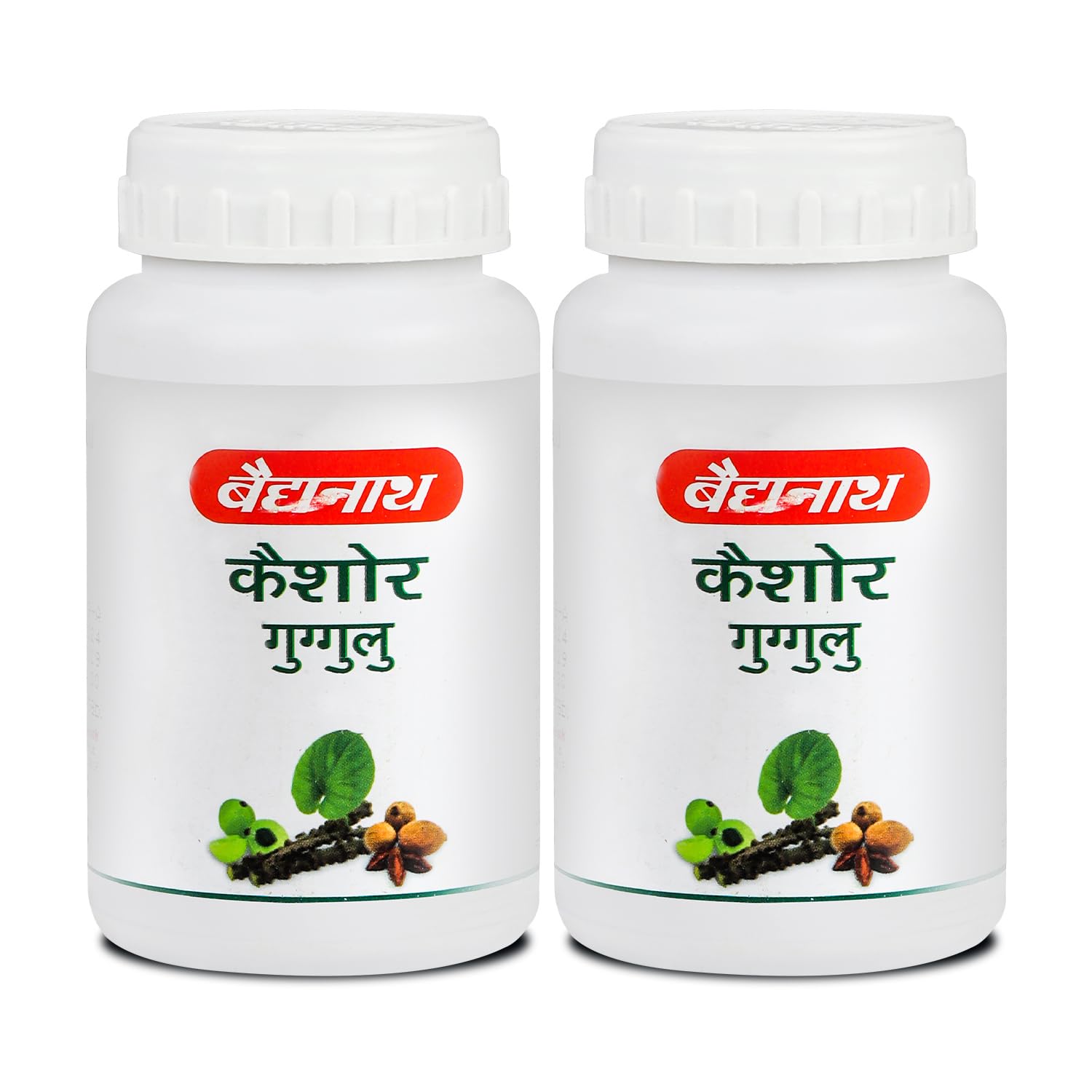 

Baidyanath Kaishore Guggulu Tablets 160 Tabs x Pack of 2 | Ayurvedic Formula for Metabolism Support, Detox and Healthy Digestion