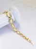 Women's Rose Gold 18K Cat's Eye Stone Bracelet Jewelry