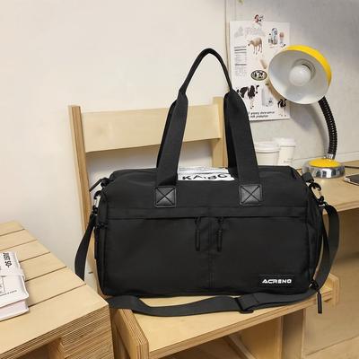 A Leisure Fashion Large Capacity Fitness Travel Bag, Waterproof Fabric, Large Capacity Yoga Travel Fitness Various Sports