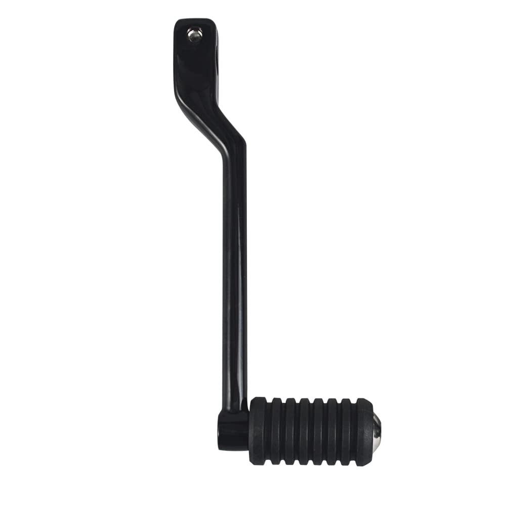 WOWTK Heel Shift Rear Shift Lever for FL Softail Touring Road Glide Electra Road King Street Glide and Trike Models Black Lever, Harley-Davidson