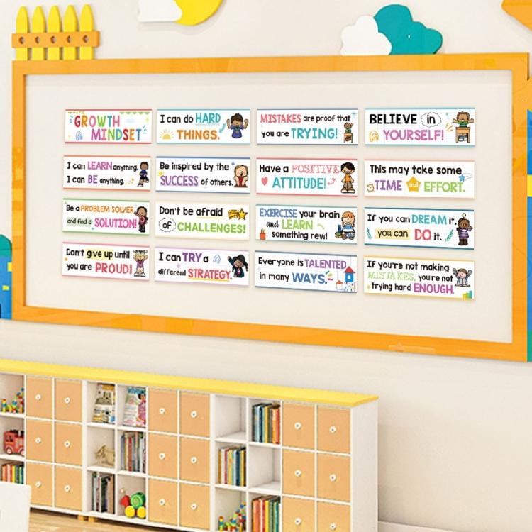 Pack of Colorful Thematic Learning Posters Creative Decors For Youngly Students Classroom Teaching Aids And Decoration