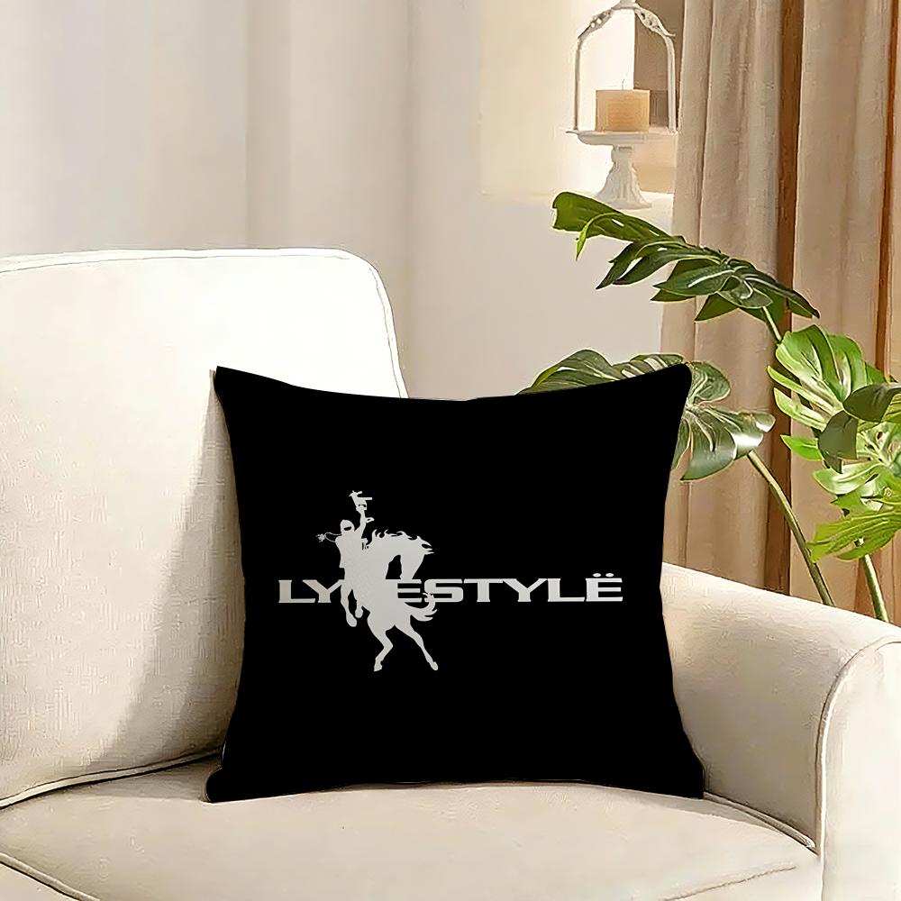 Singer Yeat Lyfestyle Cushion Cover Reversible Plush Pillow Cover Soft Fluffy Home Decor for Sofa Bedroom