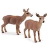 Animal Figurine Simulation Donkey Alpaca Red Deer Sheep Animal Model Toys Desktop Ornament Gift for Home