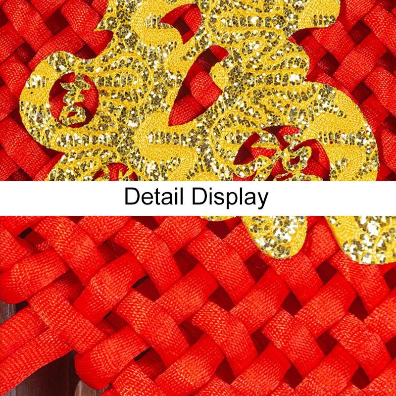 1pc Tassels Ornaments 2025 Chinese Knot Home Decor Rope Woven Handmade Spring Festival Ornaments Hanging Pendant