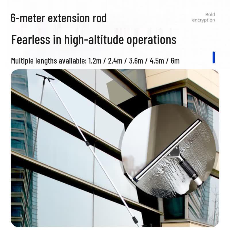 Jiangtingke Extendable Stainless Steel Glass Wiper