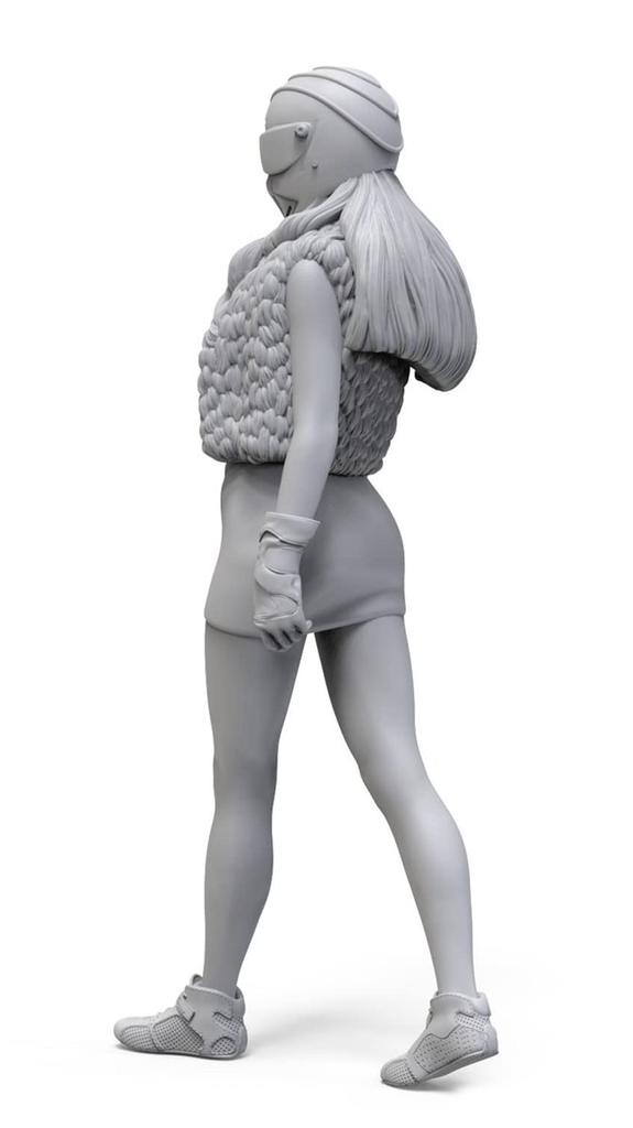 Tori Factory 120 Girls in Action Series Stiger Seductive Undercover Agent Resin Kit GA-045