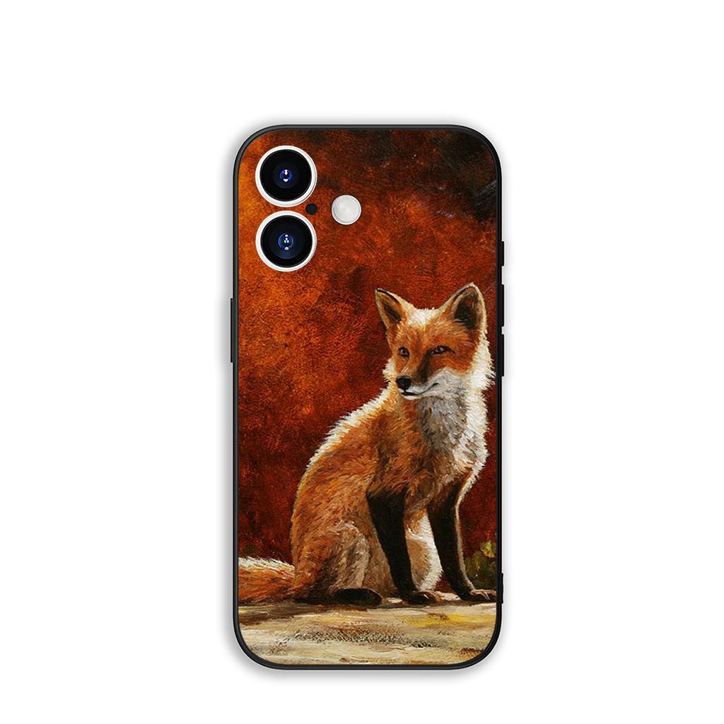 for Samsung Galaxy A07 A13 A12 A23 A42 A50 A51 A52 A53 A70 A71 A72 A21S A04 Note 20 9 8 10 Phone Case Anime fox funny foxs cute