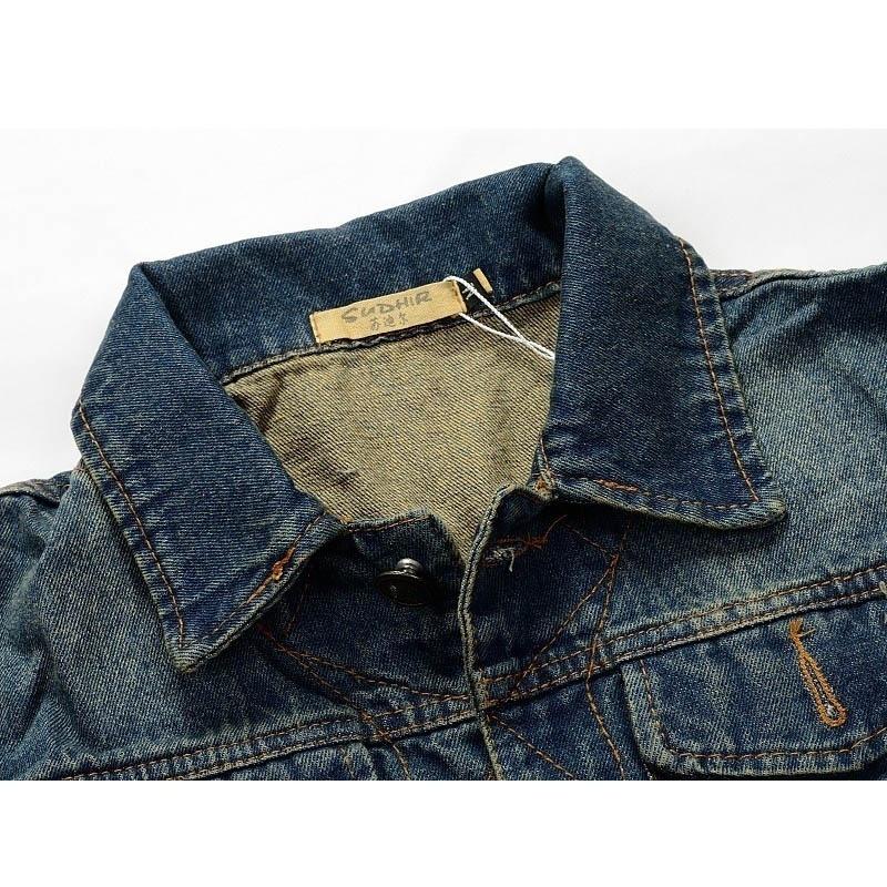 Youth Spring and Fall Plus Size Denim Vest Unique Sleeveless Slim Top