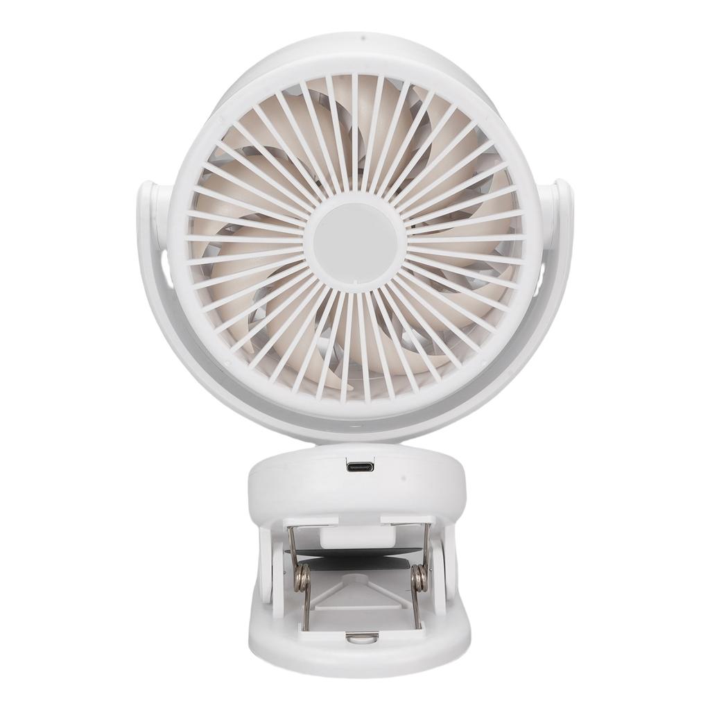 Tilt Desk Fan 100 Speeds USB   Desktop Wall Mounted Clip On 4000mah Battery Bladeless Quiet Cooling Fan