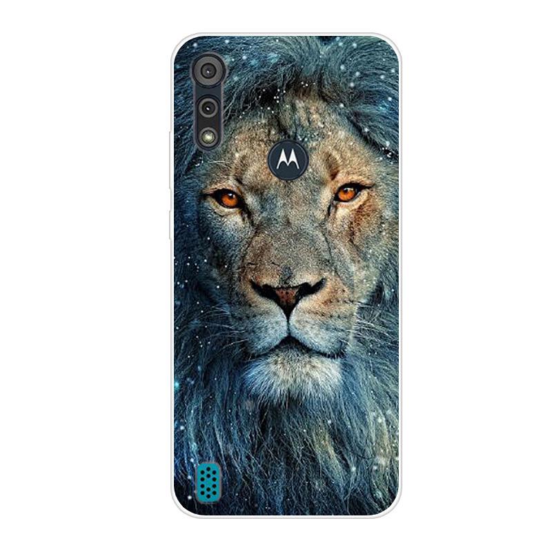 Pro Motorola Moto E6S 2020 Pouzdro Nárazuvzdorné Měkký Silikon TPU Zadní Kryt Pro Moto E6S 2020 E6i Pouzdra na Telefon E 6S Pouzdro Roztomilý Kreslený