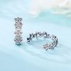 S925 Silver Vintage Daisy Flower Earrings Hoop Earrings Women Jewelry Trendy Anniversary Gifts
