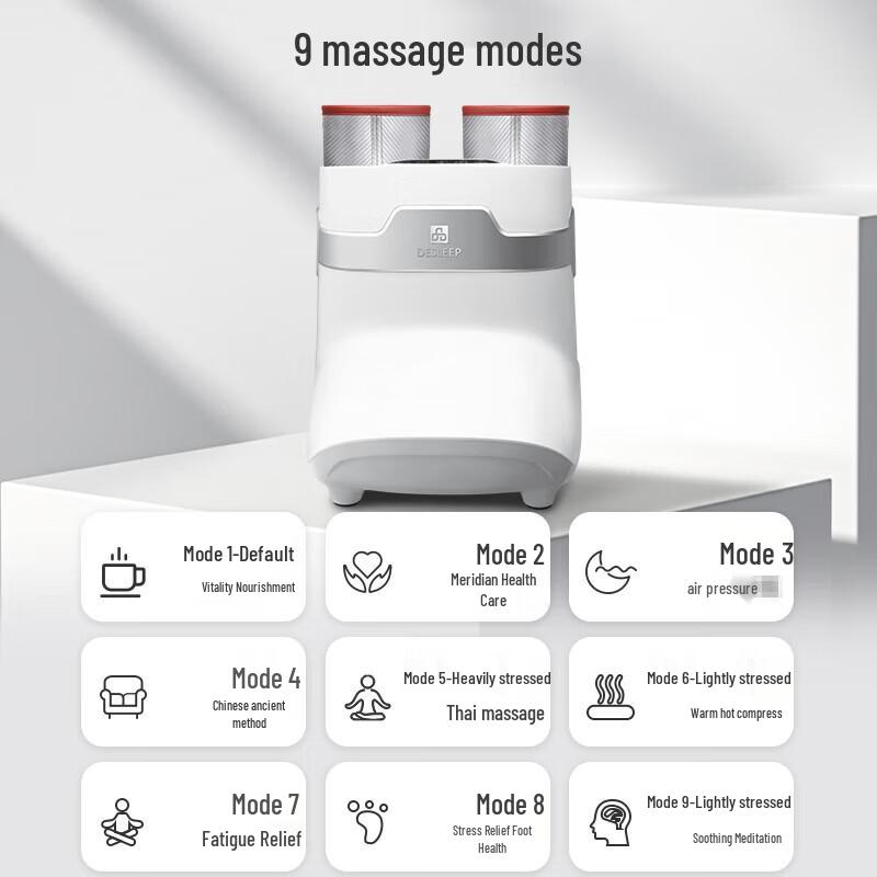 Desleep DE-F16pro Foot and Leg Massager CN Plug (adapter Included)