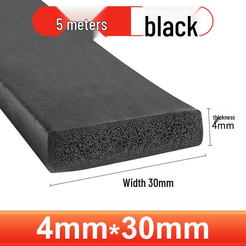 Striscia Sigillante in Schiuma di Gomma EPDM: Durevole, Resistente all'Usura per Scatole Elettriche e Porte di Armadi