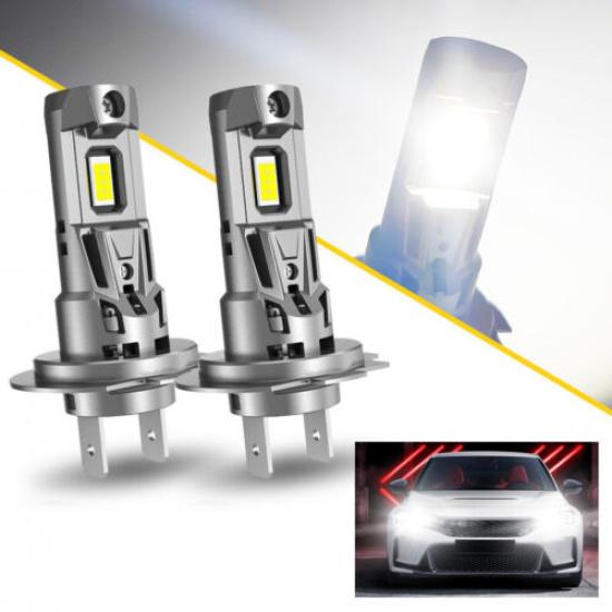 2x Super Bright H7 LED Headlight Bulbs Conversion High Kit Low Beam 6000K White
