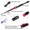 Telescopic Spinning Fishing Rod and Reel Combos Carbon Fiber 1.8m-2.4m with  Fishing Reel Set
