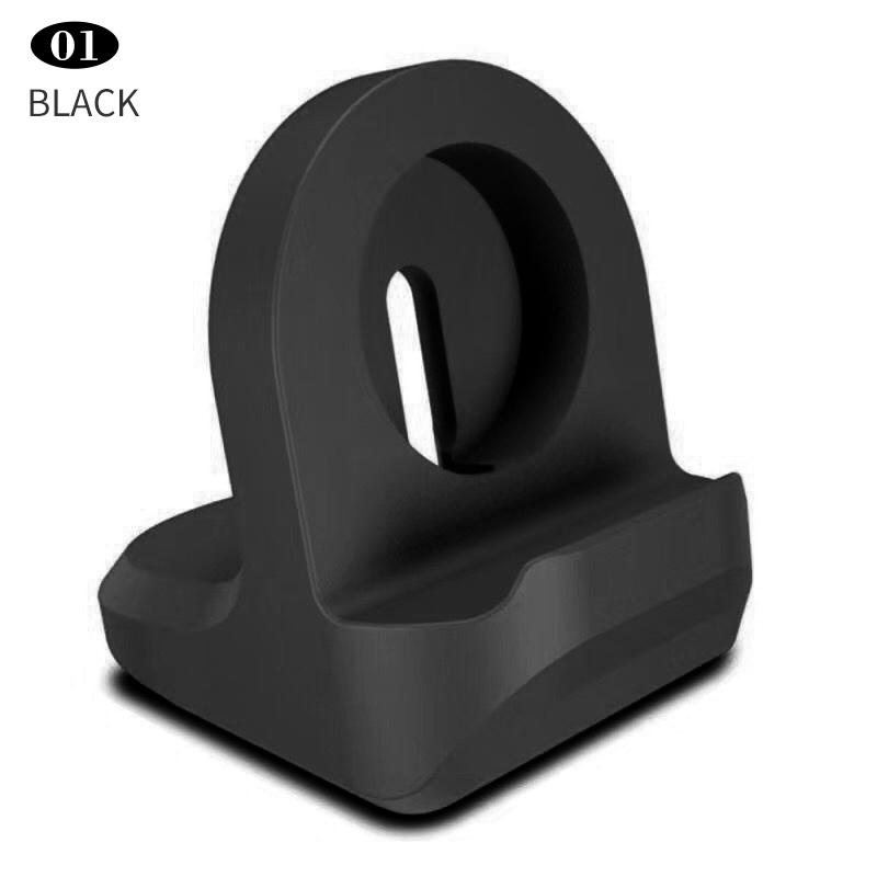 

52 г Силіконова підставка-зарядка для Apple Watch Ultra 3/11/10/9/8 SE3 Док-станція Настільний тримач для зарядки iwatch ultra 2 Аксесуар чорний