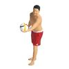 1:64 Scale Hand Painted Resin Collectible Figure Miniature Model Accessories Realistic Beach Volley Figure Model Gift