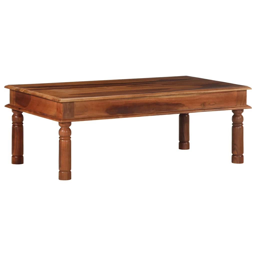 Vidaxl Tavolino da Caffè, 110x60x40 Cm, Legno Massello di Acacia
