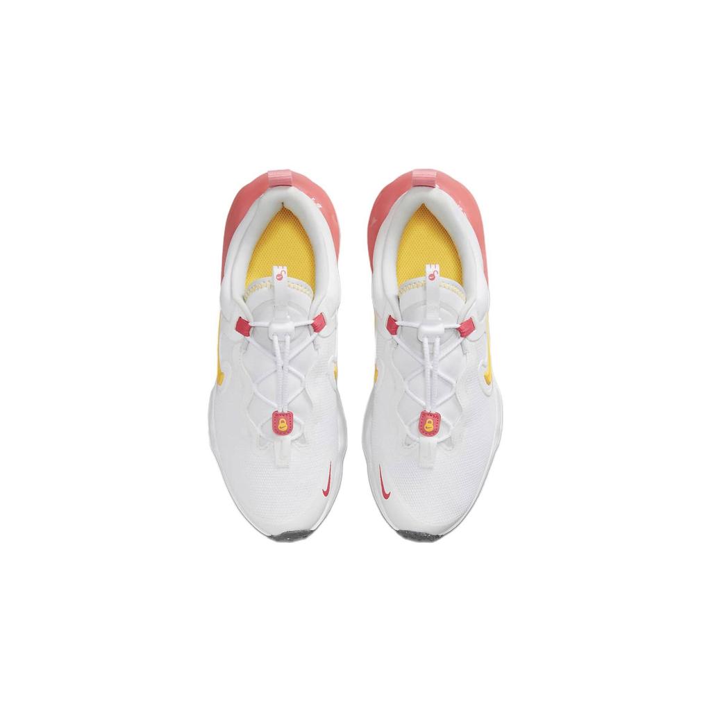 Nike Run Flow GS Non-Slip Low-Top Kids Running Shoes Kids Running Shoes White Pink DR0472-100