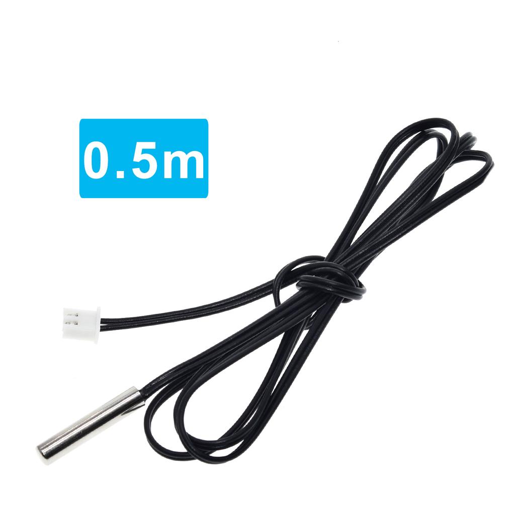 30CM 50CM 100CM 200CM 300CM NTC Thermistor Temperature Sensor Waterproof Probe Wire 10K 1% 3950 W1209 W1401 Cable