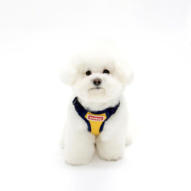 KINIKINI SIGNATURE LOGO MESH HARNESS-YELLOW (Mesh Harness)