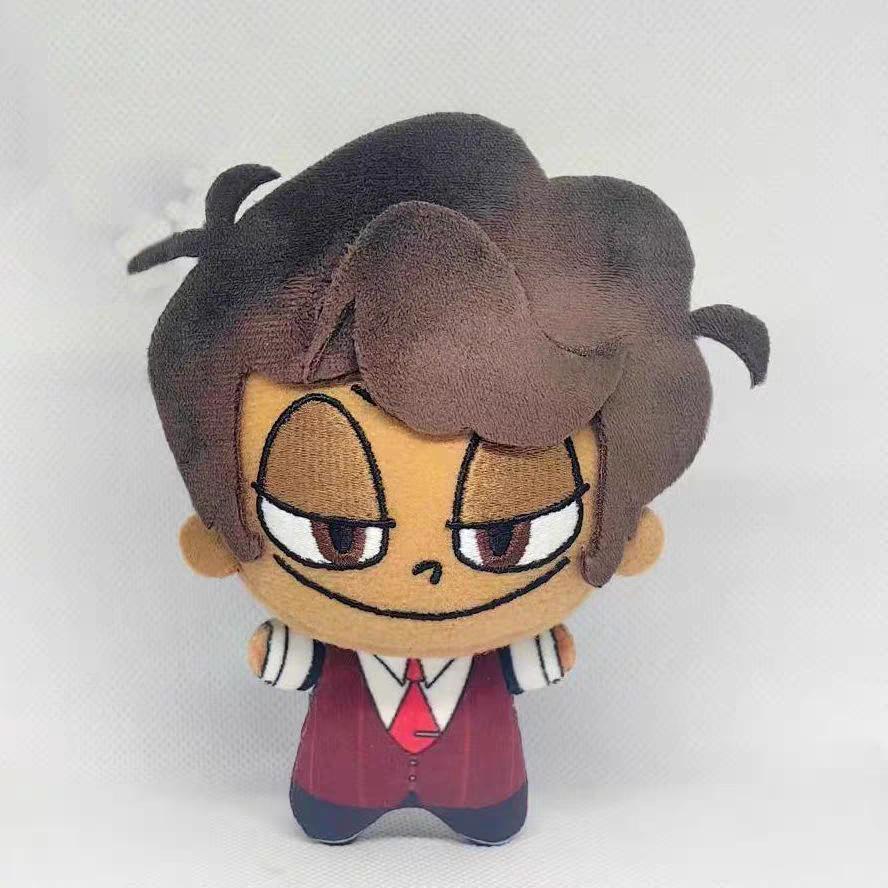 Hazbin Hotel Alastor And Vox Plush Keychain Cute Anime Pendant Doll Fan Collectible Gift