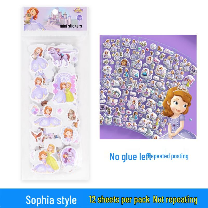 

Рулон наклеек с принцессами из мультфильма «Холодное сердце»: Детские мультяшные наклейки для наград и игр.