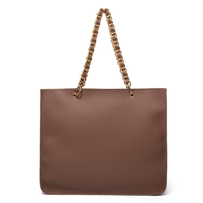 Nová dámská kabelka Fashion Tote Bag 2020 Dámská kabelka se vzorem Litchi