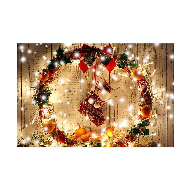 

Рождественский фотофон, Полиэстер, Тематика подарков, Для вечеринок и праздничных фотофонов, Праздничный декор, Фотостудия 100x150cm