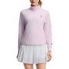 Fila Tennis Series Stand Collar Long Sleeve Pullover Solid Color Sweatshirt Women Sweatshirt A11W613220F-PU