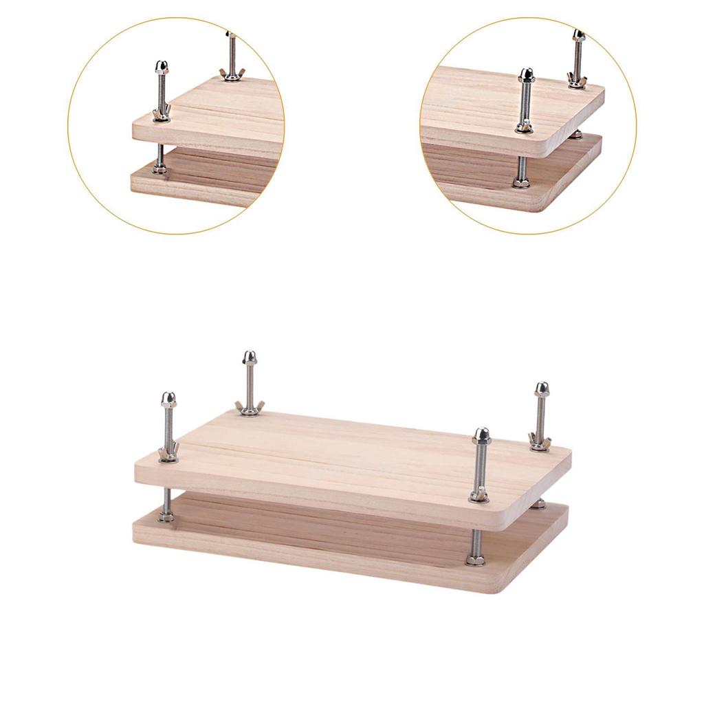 Press Handmade DIY Crafts 15inchx11inch Portable Bookbinding Machine Tool for Notebook Making
