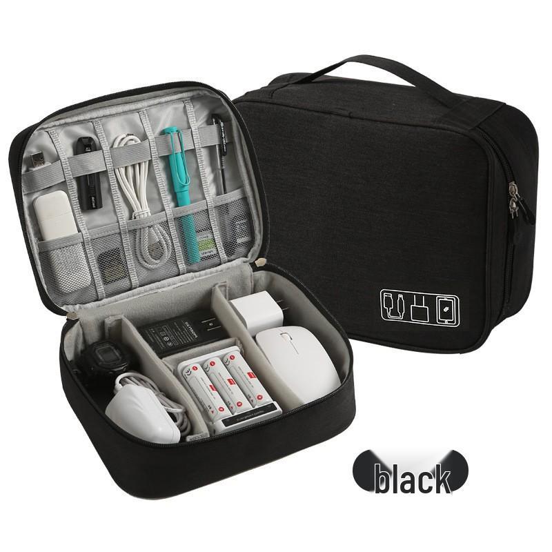 Borsa Organizer Impermeabile Multifunzione per Cavi da Viaggio e Auricolari