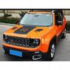 For Jeep Renegade 2015 2016 2017 - 2024 Car Hood Black Vent Cover Accessories