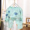 New Spring/Summer Cotton Baby Pajama Set - A-Grade Thin Cartoon Design for Boys & Girls (0-2 Years)