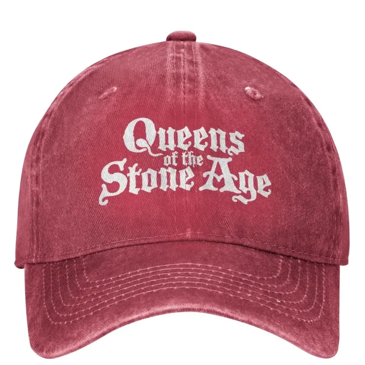 

Queens Of The Stone Age Band Baseball Caps Merch Classic Distressed Denim metal Dad Hat Unisex Workouts Hats Cap One Size