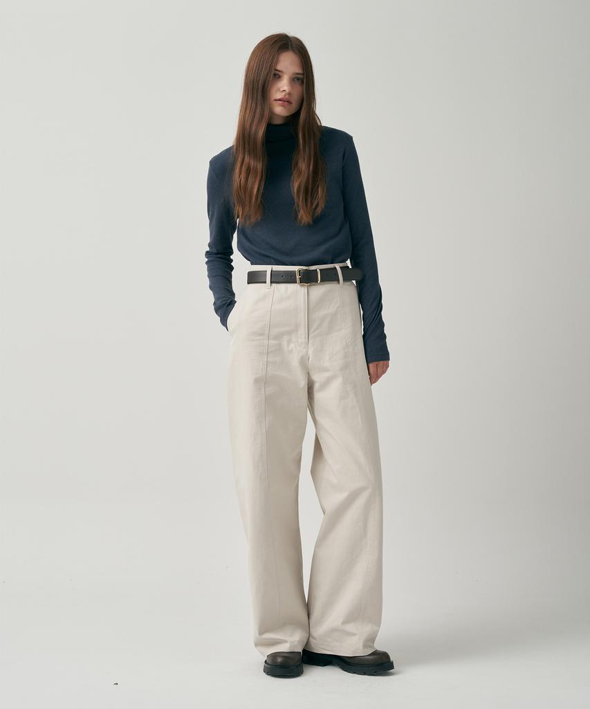 MOTT Soft Basic Turtleneck - Blue