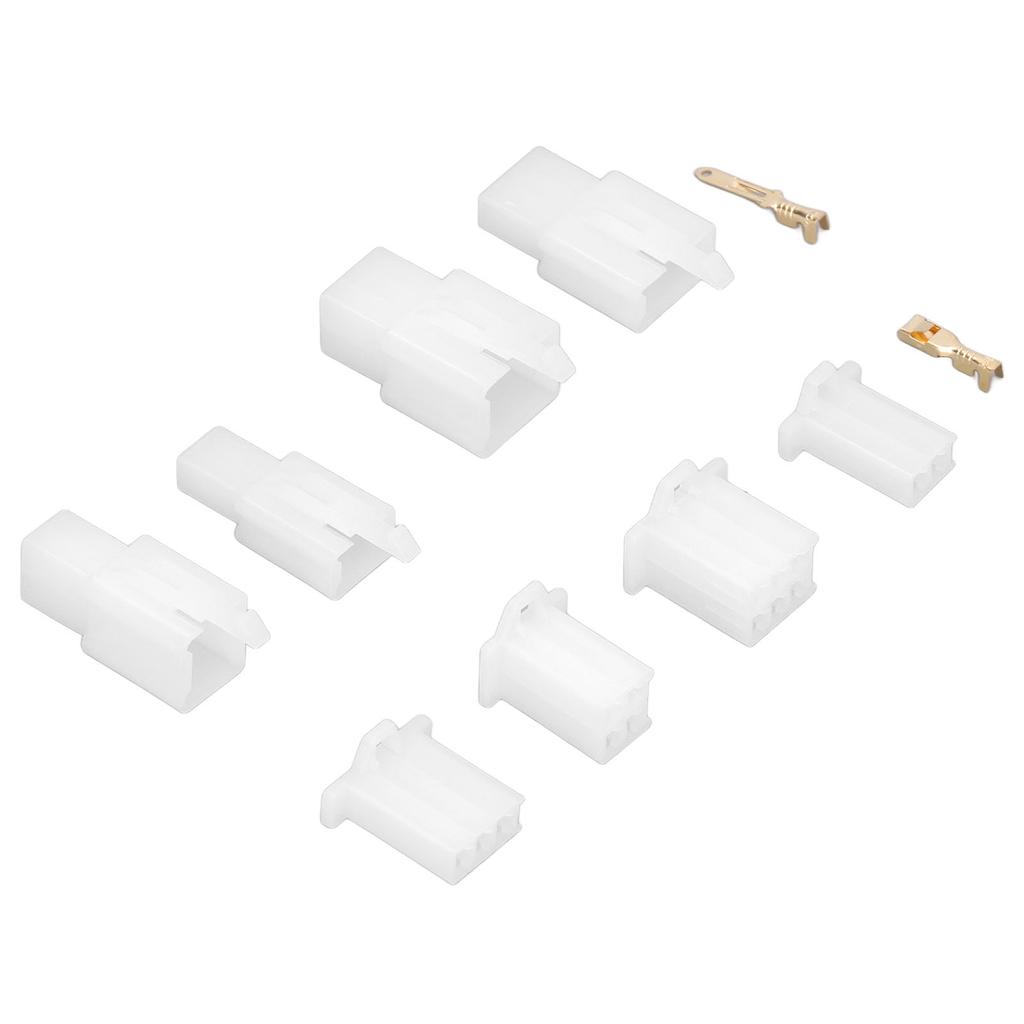 Male Female Plug Housing Terminals, Various Corrosion Resistant 2.8mm Width Motorcycle Terminals for Tricycles