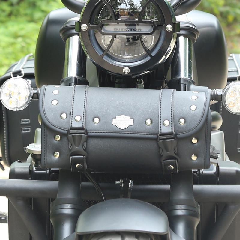 Zongshen Cyclone RA250 Crash Bar, Gear Lever, Backrest Rack, and Side Bag Modification Parts