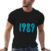 1989 TV Logo T-Shirt Classic Crew Neck Cotton T-Shirt
